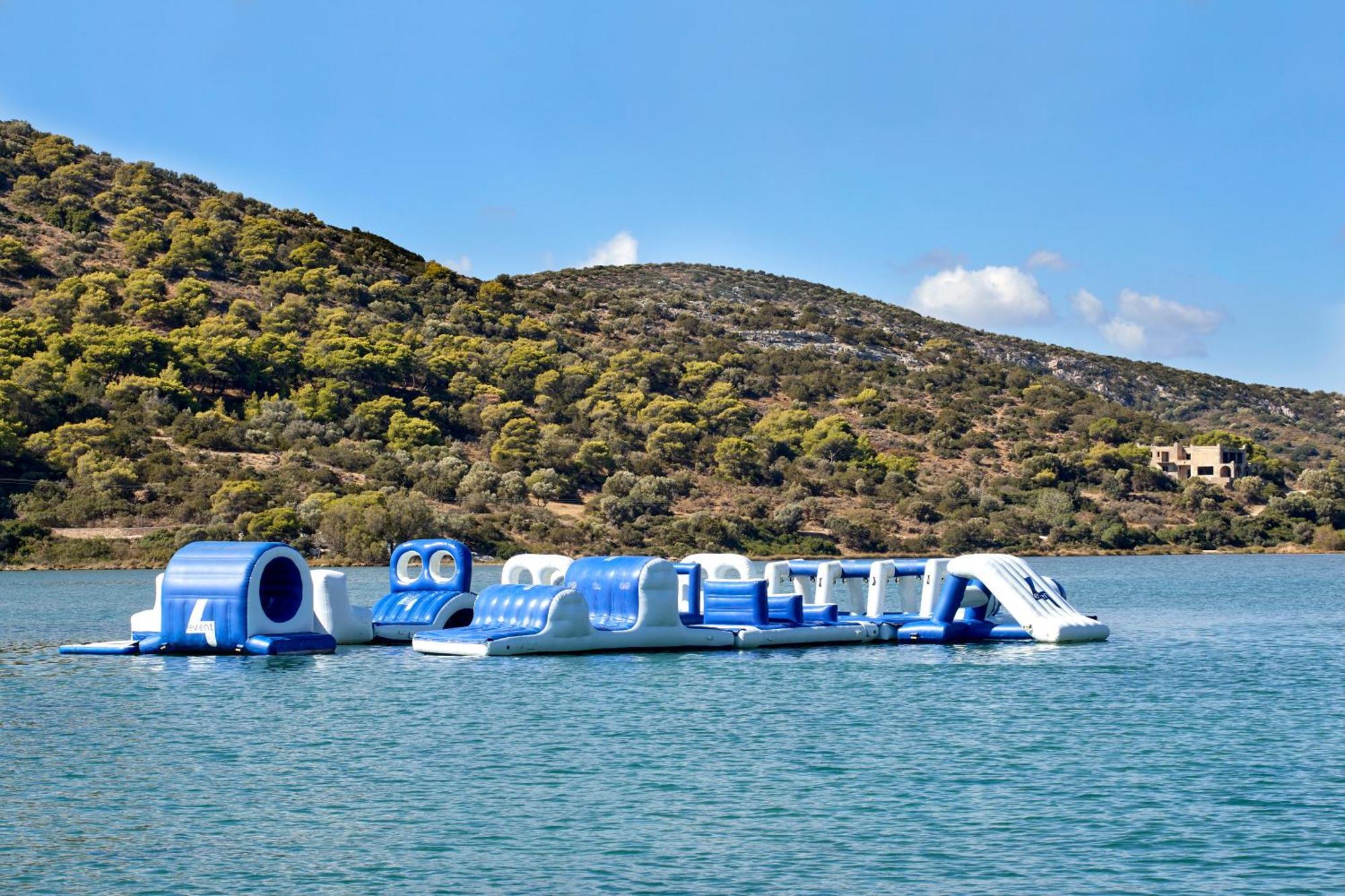 Dolce By Wyndham Athens Attica Riviera Hotel Vravrona Exterior photo Inflatable aqua park in Greece